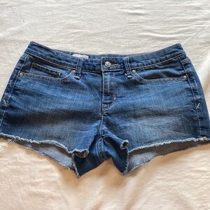 Gap Blue Denim Summer Cut Off Shorts